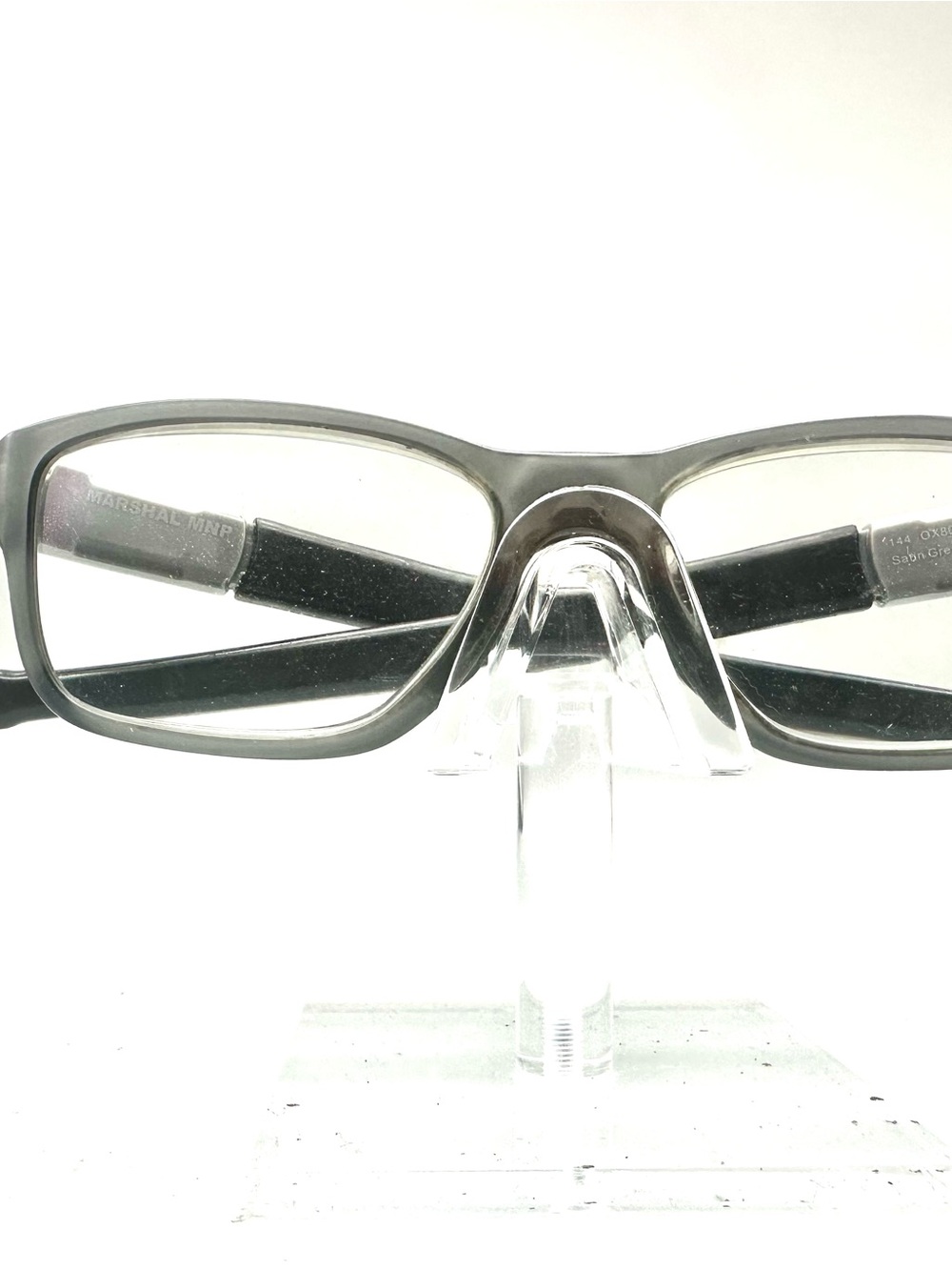 Oakley Marshal MNP Satin Grey Smoke Eyeglasses OX8091-0755 Rectangular Frames
